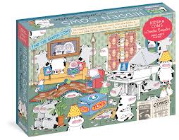 Bulk custom puzzles delivered fast. Sandra Boynton Hidden Cows 1 000 Piece Puzzle Workman Publishing