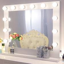 Cutting a mirror is a job best left to the professionals. Chende Hollywood Lighted Mirror For Vanity Table Large Vanity Mirror Chende Hollywood Vanity Mirror