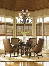 Do You Know The Amazing Secret Of The Tommy Bahama Home Coral Sea Rattan Dining Table Viewed From Above The Home Rattan Dining Table Rattan Chair Living Room