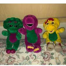 Kids will love to cuddle and play with these familiar friends. Lot Of 3 Vintage Barney Baby Bop Bj Plush Hobbies Toys Toys Games On Carousell