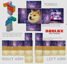 View comment download and edit doge minecraft skins. Robloxshirt Image By Lildoggoboi