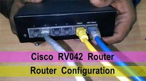 This Video Shows How To Configure Cisco Rv042 Dual Wan Vpn Router The Cisco Rv042 Dual Wan Vpn Router I Vpn Router Router Configuration Small Business Network