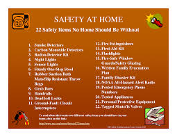22 Safety Items No Home Should Be Without Home Safety Home Inspection Safety First
