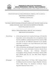 Myedu2u.com pengambilan bagi lepasan spm, stpm, matrikulasi, svm, dvm, stam, uec dan diploma. Peraturan Kepala Dinas Pendidikan Pemuda Dan Olahraga Nomer 1 Tahun 2