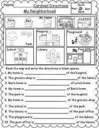 Geography Map Skill Cardinal Directions Worksheets In 2020 Teaching Maps Map Skills Cardinal Directions