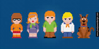 Small unicorn face free cross stitch pattern in 40 stitches. Scooby Doo Cross Stitch Pattern