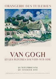 Vincent Van Gogh Exhibition Poster Art Print By Gost 2020 X Small Art Exhibition Posters Exhibition Poster Van Gogh Exhibition