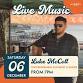 Luke McColl | Live Music | 6 December 2025 — Lake event image