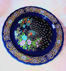 The Authenticity of the Original Moroccan Peacock Dish a Large Serving Plate  That Embodies the True Essence of Moroccan Craftsmanship - Etsy