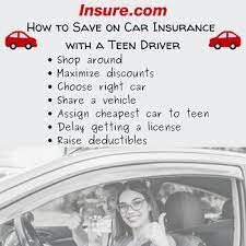 Progressive had the lowest car insurance rates for young drivers. Guide To Adding Teenager To Car Insurance Policy Insure Com