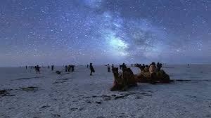 Star gazing at Rann of Kutch #whitesands #gujarat