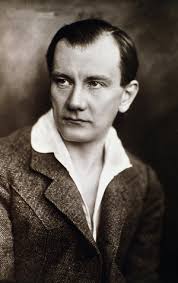 Image of Writer Joyce Cary in profile