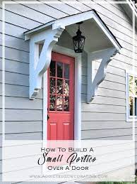 Home » roof over front door entrance. Pin On Doors