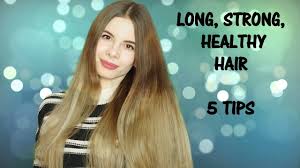 At the end of shower, it is recommended using cold water to rinse your hair if you want to have long beautiful hair. 5 Easy Tips How To Grow Long Healthy And Beautiful Hair Naturally Tommelise Youtube