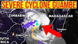 Acção do vento sobre o edifício. Severe Cyclone Guambe 2021 Path Forecast Mozambique Cyclone 18 Feb 2021 Youtube