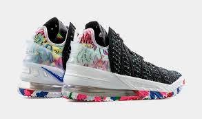 The lebron 18 is designed to harness his abilities while helping with the stress he puts on his body. Lebron 18 Multi Mens Basketball Shoe Black Multi Color Shoe Palace