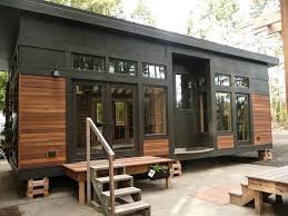 450 Sq Ft Waterhaus Prefab Tiny Home Tiny House Exterior Modern Tiny House Tiny House Design