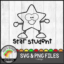 Download Star Student Svg Design By Amy And Sarah S Svg Designs Tpt