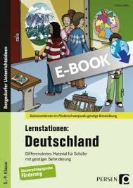 Lernstationen Deutschland Differenziertes Material Fur Schuler Mit Geistiger Behinderung In 2020 Geistig Lernen Unterricht Ideen