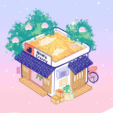 Animated Animal Crossing New Horizons Ramen Mp4 Phone Wallpaper Not Live Or Background Vaporwave Aesthetic Digital Download In 2021 Cute Animal Drawings Kawaii Animal Crossing Animated Animals