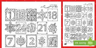 Find more advent wreath coloring page printable pictures from our search. Mindfulness Christmas Advent Calendar Colouring