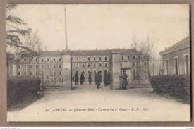 Commune de gée (construction d'une auberge). Angers Cpa 49 Angers Quartier Eble Caserne Du 6e Genie Tb Plan Entree Animation Militaires
