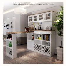 While the home bar may have been created in the past, you home bar doesn't have to reflect that. China Modern Design Home Kitchen Bar Counter China Home Bar Counter Wood Bar Counter