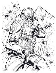 Ghost Face By Ian Navarro On Deviantart Military Drawings Ghost Faces Ghost