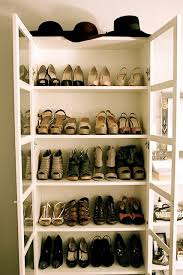 Bookcase With Glass Doors Used As A Shoe Wardrobe This Is A Good Idea For The Ikea Billy Bookcas Bookcase With Glass Doors Ikea Billy Bookcase Billy Bookcase