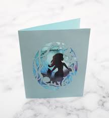Free Free 71 Mermaid Card Svg SVG PNG EPS DXF File