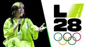 Al observarlo detenidamente, el conjunto forma un trapecio regular. Billie Eilish Diseno Un Logo Para Los Juegos Olimpicos De Los Angeles 2028