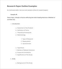 4.2 membuat kerangka penulisan/outline paper 4.3 tuliskan pendahuluan Outlines For Research Papers Writing Outlines