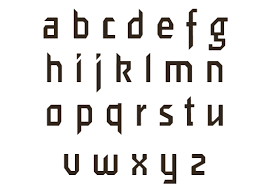 Typefaces Related To Origami
