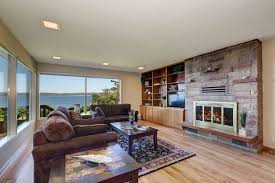 A nice combination that balances the whole living space. 80 Living Room Examples With Brown Couches Photos Home Stratosphere