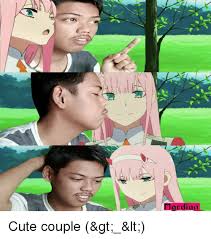Mardian Cute Couple Gt Lt Anime Meme On Me Me