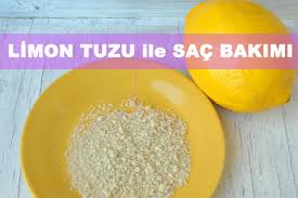 Limon Tuzu Ile Sac Bakimi Sosyola