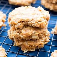 3 Ingredient No Bake Peanut Butter Oatmeal Cookies Gluten Free Vegan Dairy Peanut Butter Oatmeal Cookies Vegan Peanut Butter Cookies Healthy No Bake Cookies
