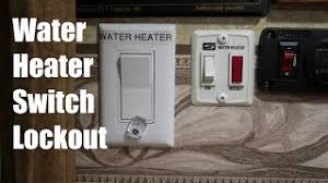 We would wait the 15 minutes for the water to heat, take a shower. Rv Water Heater Switch Lockout Youtube