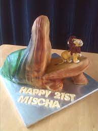 Pride Rock Cake The Lion King Disney Themed Cakes Rock Cake Lion King Cakes Pride Rock