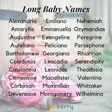 Long Baby Names The Ultimate Guide Nameberry Baby Name Blog In 2020 Vintage Boy Names Cool Boy Names Long Boy Names