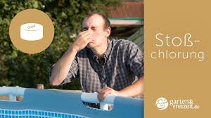 Stosschlorung Durchfuhren Garten Und Freizeit De Youtube