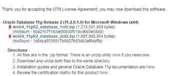 Installation type zip file oracle database (includes oracle database and oracle rac)note: How To Download Oracle 11g 12c