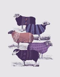 Cool Sweaters Sheep Art Art Modern Artwork