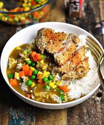 Baked Chicken Katsu Curry Don (Incl A Video Instruction) - Fuss Free Cooking