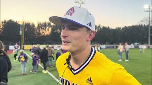 Luke Nowak after ECU's 10-9 win over North Carolina