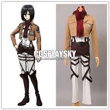 Check spelling or type a new query. Shingeki No Kyojin Attack On Titan Mikasa Ackerman Cosplay Costumes Customized Top Short Scarf Cosplay Costume Clothes Dress Set Wish
