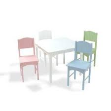 Kidkraft Nantucket Table And Chair Set Pastel Chair Kids Table And Chairs Table And Chairs