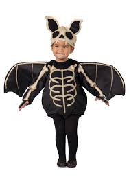skeleton bat costume for a toddler