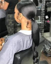 861 Likes 9 Comments Keystylist Salon Keystylist On Instagram Clean And S Black Ponytail Hairstyles Weave Ponytail Hairstyles Sleek Ponytail Hairstyles