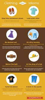 Eight English Clothing Idioms Idioms English Idioms English Clothes
